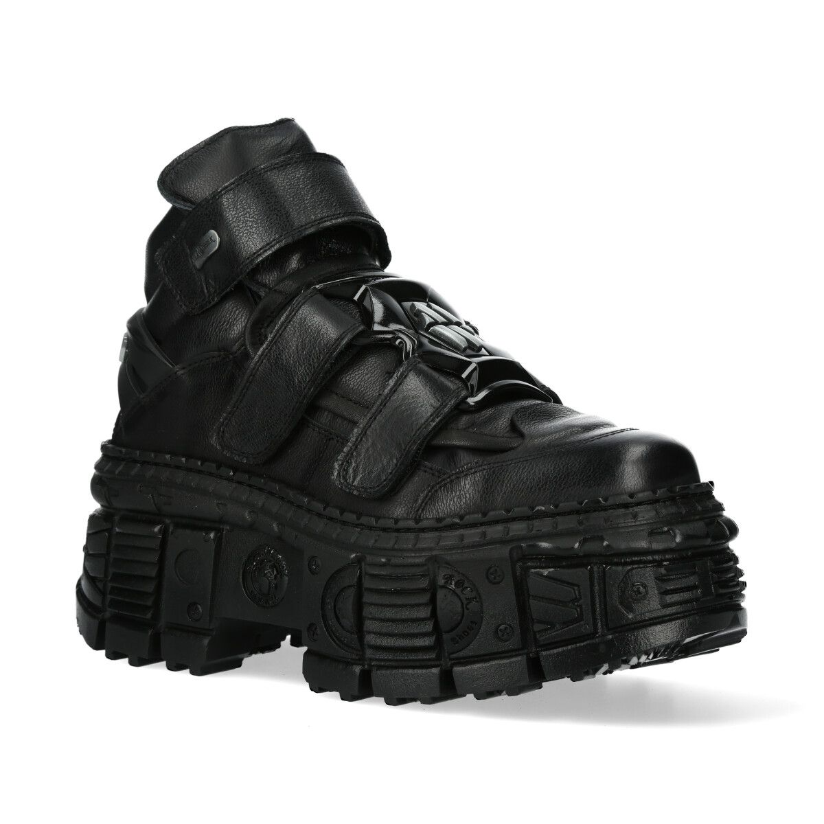 NEW ROCK - WALL285-S2 Chunky Platform Boots – Leather Jacket Company