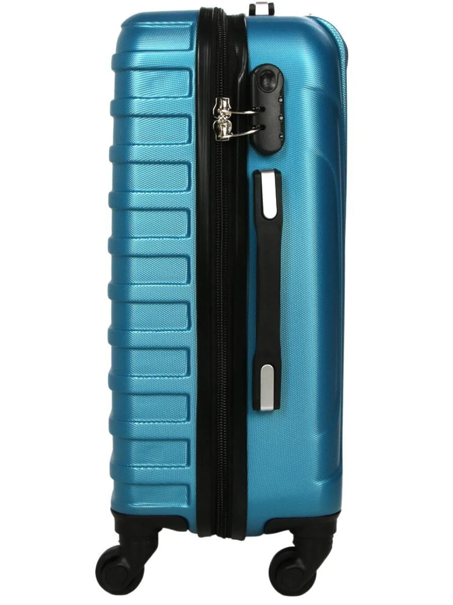 Crossville Cabin Hard Shell Teal Blue Suitcase