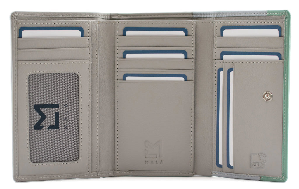 *NEW IN* Mala - Valais Tri Fold Purse with RFID