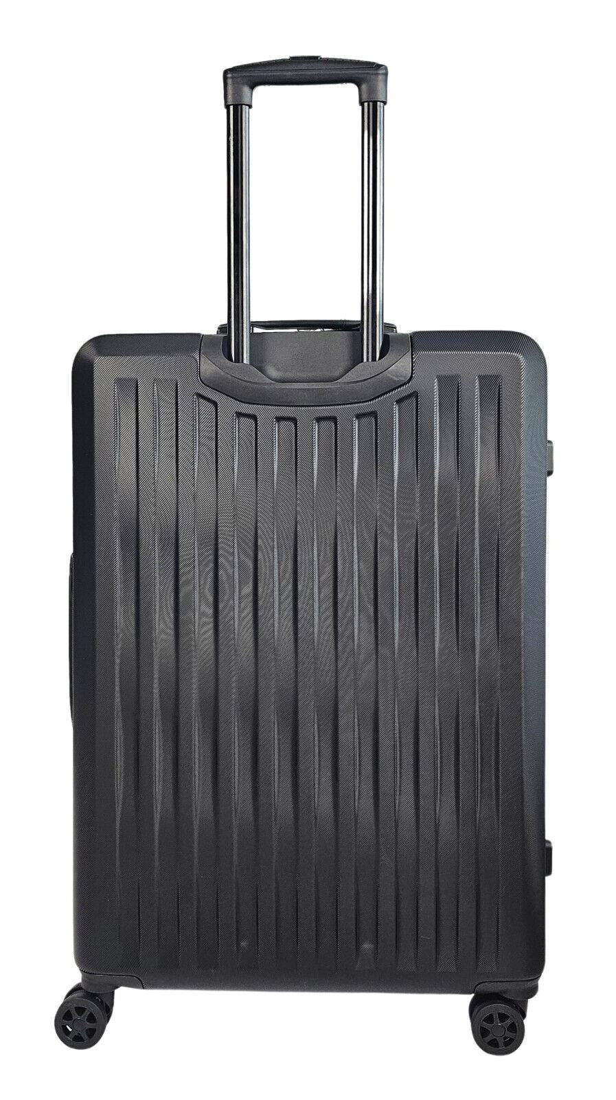 Cullman Large Hard Shell Black Suitcase