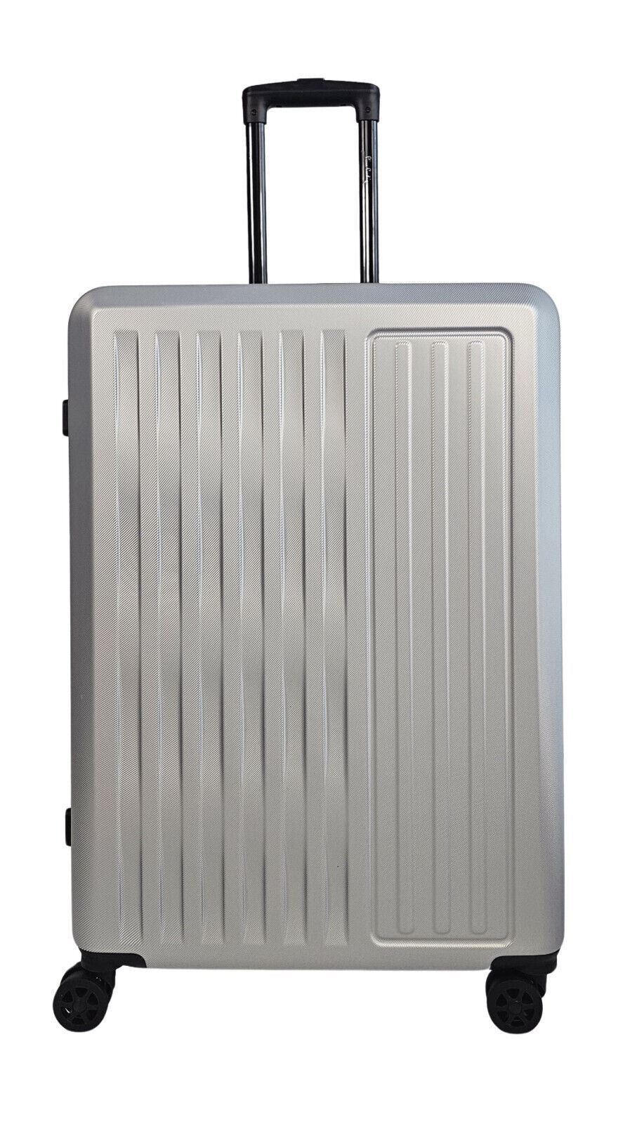 Cullman Large Hard Shell Silver Suitcase