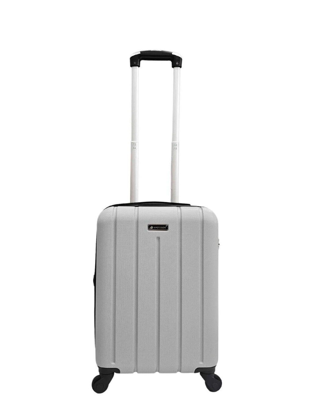 Castleberry Cabin Hard Shell Silver Suitcase