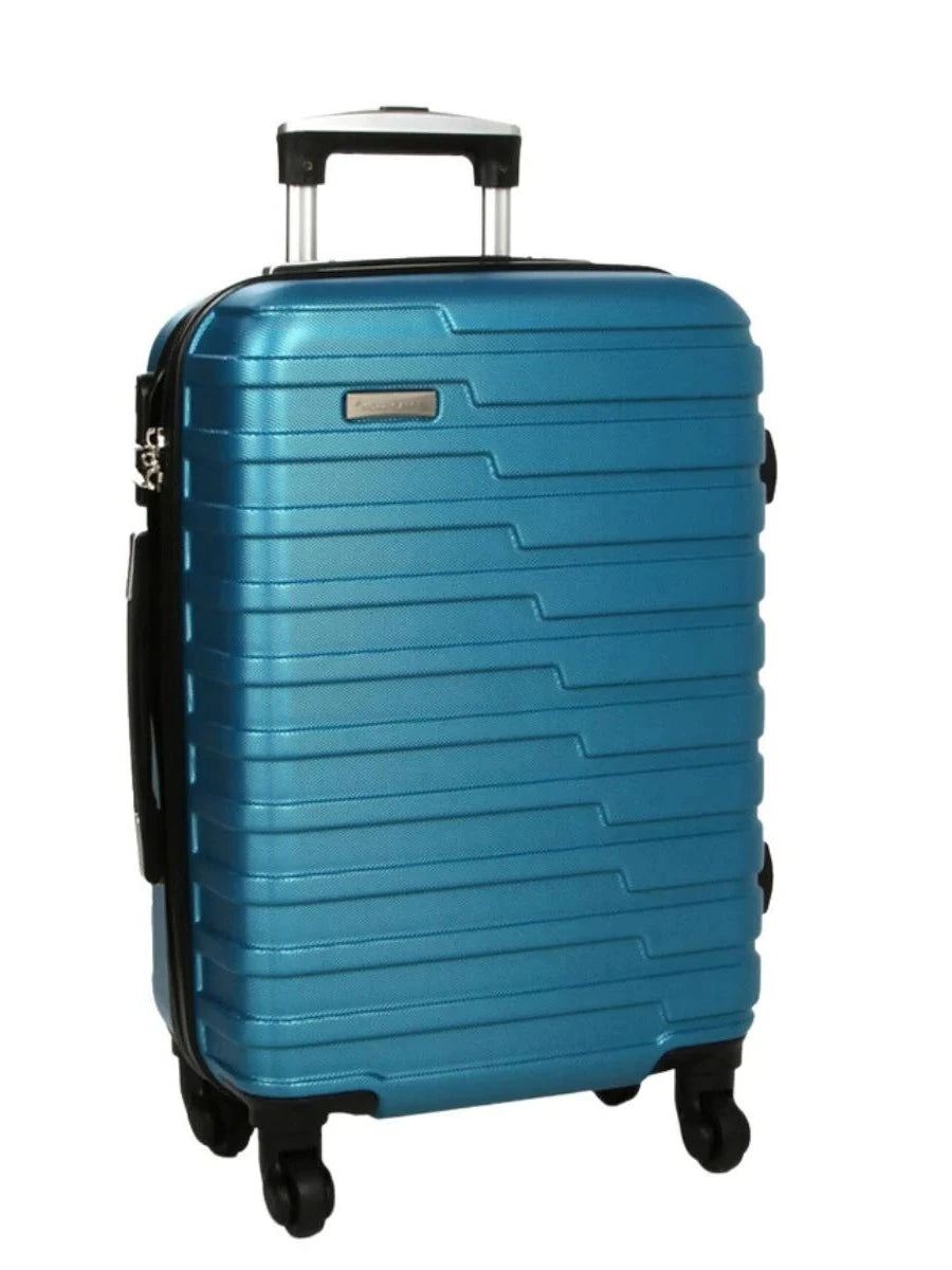 Crossville Cabin Hard Shell Teal Blue Suitcase