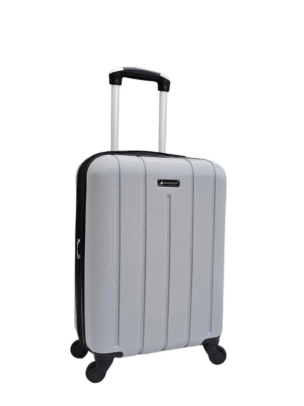 Castleberry Cabin Hard Shell Silver Suitcase