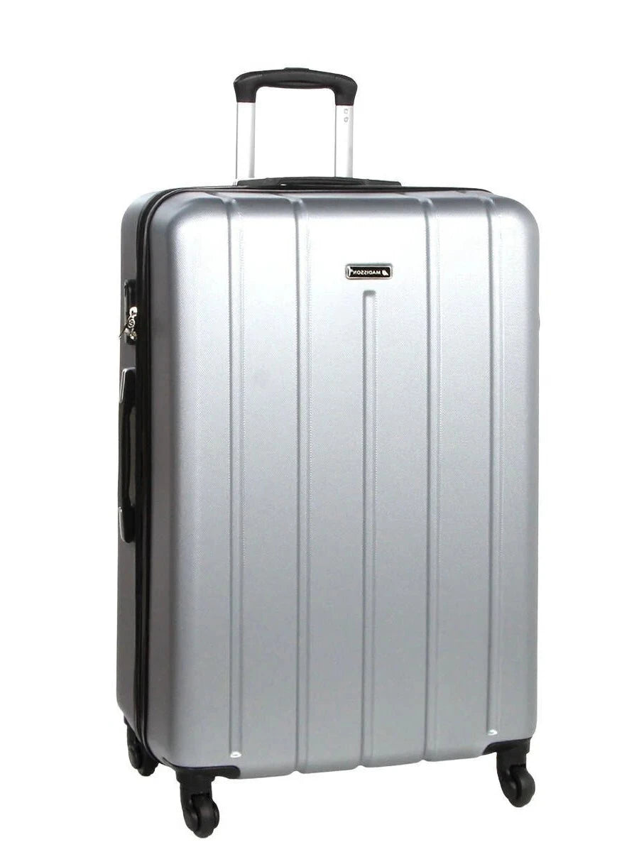 Castleberry Medium Hard Shell Silver Suitcase