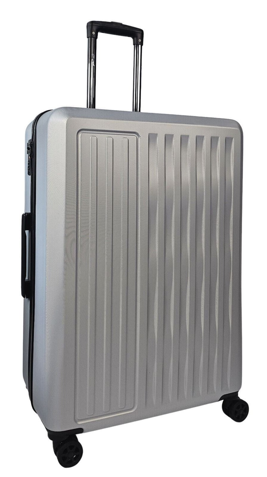 Cullman Large Hard Shell Silver Suitcase