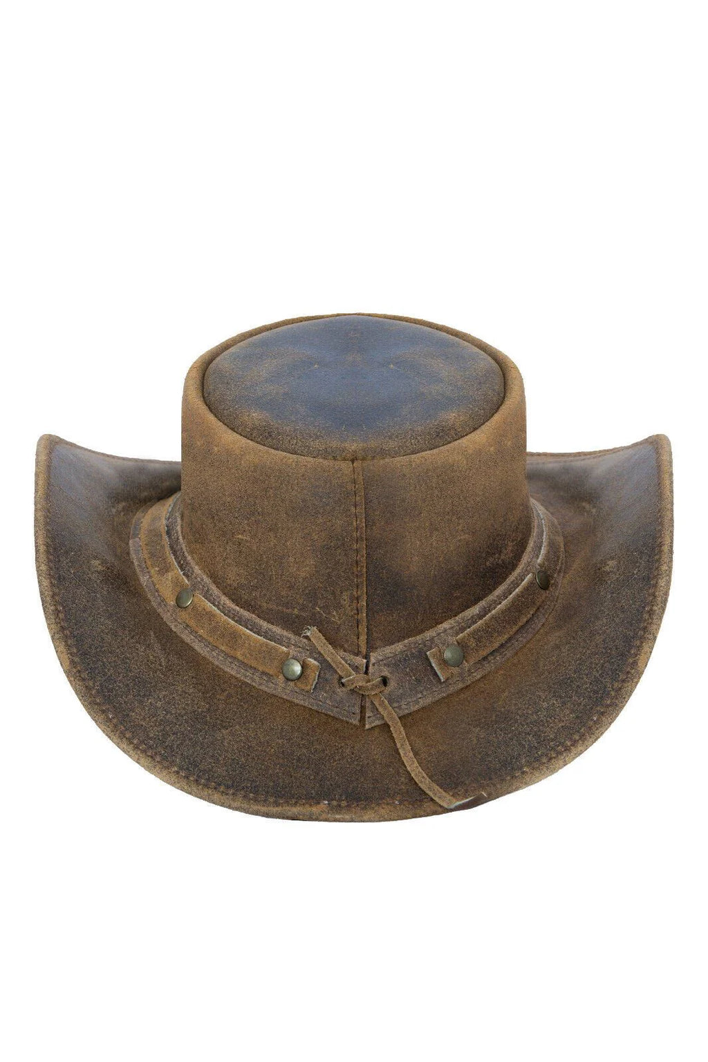 Old leather hat on sale