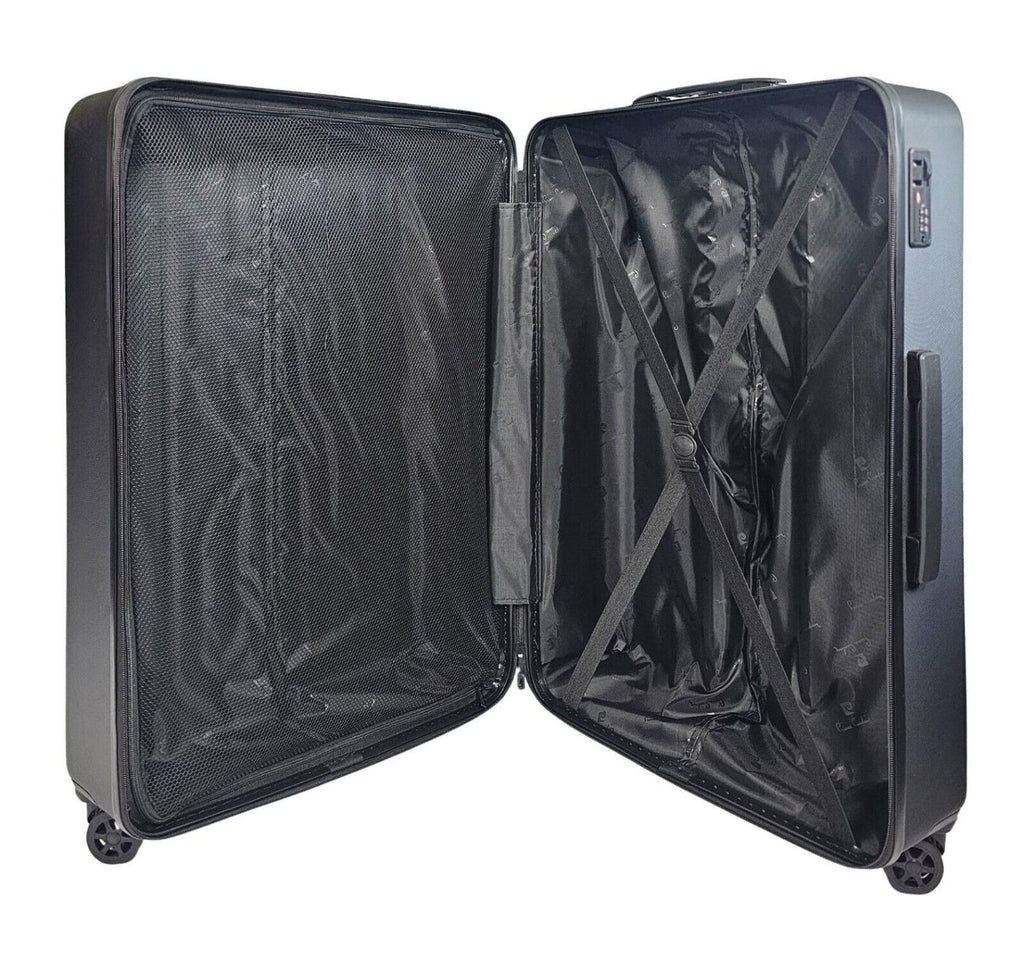 Cullman Large Hard Shell Black Suitcase